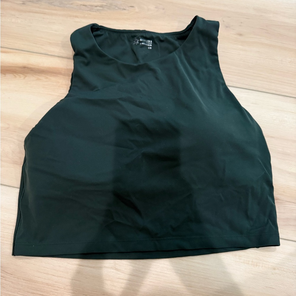 Women's Black Sleeveless Top